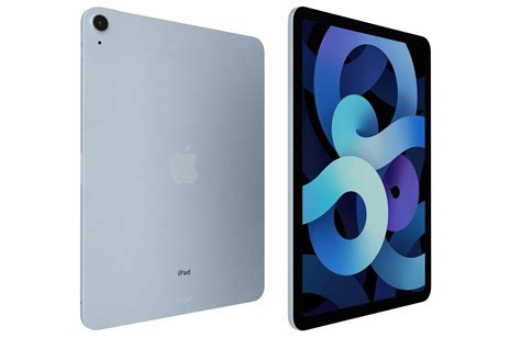 apple ipad air   sky blue  model  reverart