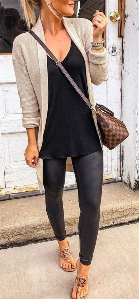 Trendy Summer Outfits Cute Outfits Black Leggings