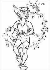 Coloring Tinkerbell Pages Printable Disney Kids sketch template