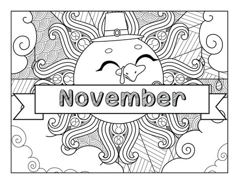 november coloring pages  adults  printable coloring pages