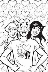 Archie Riverdale Gang Archiecomics Archies Comicon Josie Pussycats sketch template