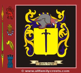 spalding family crest  meaning   coat  arms   surname