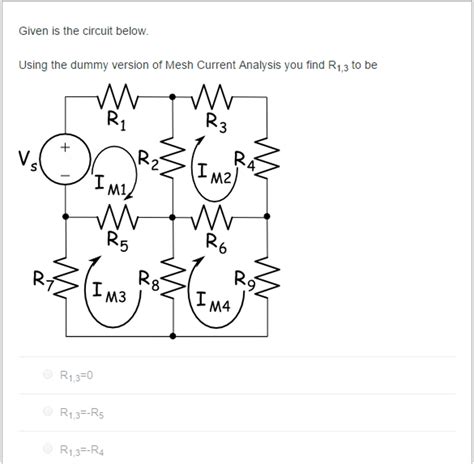 solved    circuit    dummy version cheggcom