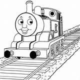 Locomotive Train Cartoon Drawing Coloring Outline Pages Printable Description Paintingvalley sketch template