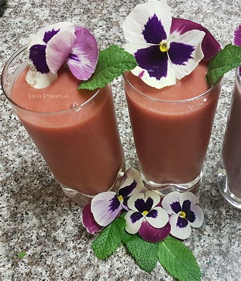 papaja waatlemoen en aarbei sorbet smoothie  recipe blog