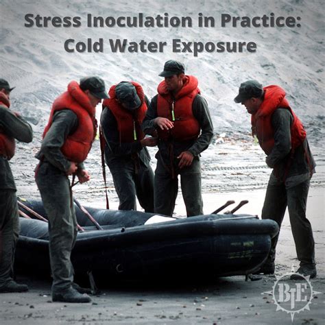 stress inoculation  practice cold water exposure building  elite