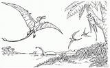 Ausmalbilder Printable Pterodactyl Pteranodon Dino Colorare Quetzalcoatlus Vliegende Kolorowanki Rhamphorhynchus Malvorlagen Fee Ausmalen Kolorowanka Colouring Druku Tiere Jurassic Apatosaurus Dinosaurs sketch template