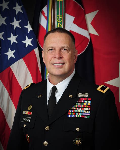 Major General Scottie Dean Carpenter U S Army Reserve Article View