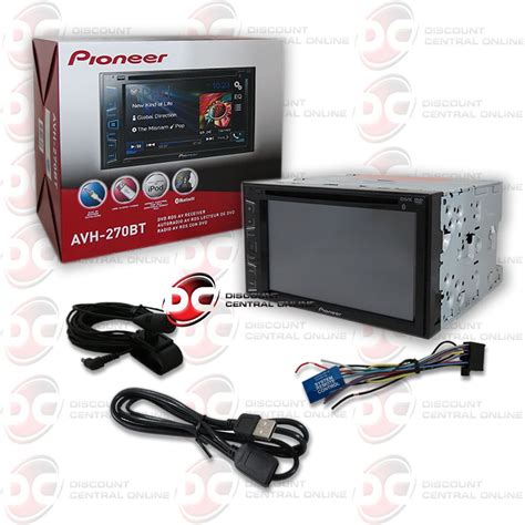 pioneer avh bt car double din  touchscreen usb dvd cd bluetooth stereo bluetooth