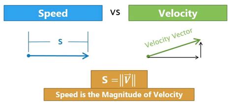 whats  difference  speed  velocity  examples hubpages