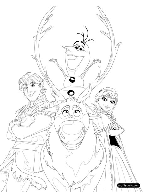 coloring page frozen  animation movies printable coloring pages