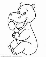 Kindergarten Nilpferd Hippopotame Ausmalbilder Hippopotamus Ausmalbild Coloringmates Coloriage Hippo Colorier Coloringhome sketch template