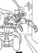 Coloring Batmobile Batman Popular sketch template