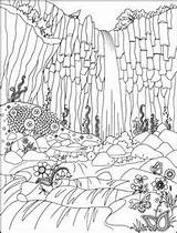 Forest Fantasy Stefania Miro Coloring Adult Pages sketch template