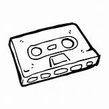 Cassette Tonband Grafiken Lineartestpilot sketch template