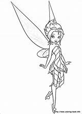 Periwinkle Coloring Pages Fairy Fairies Getdrawings sketch template