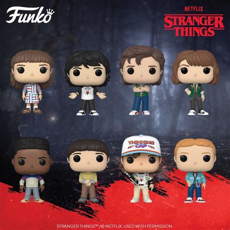 stranger  season  funko vinyl pop figure bundle    space