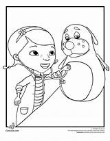 Mcstuffins Colouring Everfreecoloring Dessiner Woojr sketch template