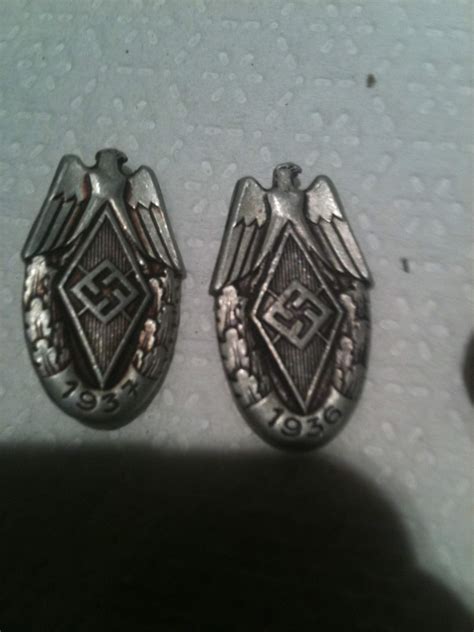 german nazi medals patches and pins rare need help