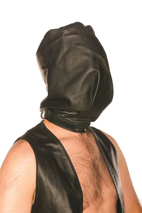 bag style hood bondage sex spartacus leather
