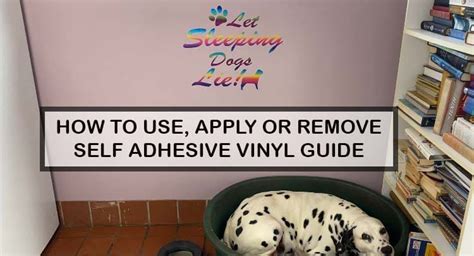 applying  removing  adhesive vinyl gm crafts