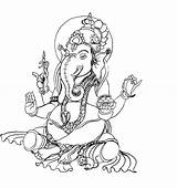 Ganesha Coloring Pages Print Wonder sketch template