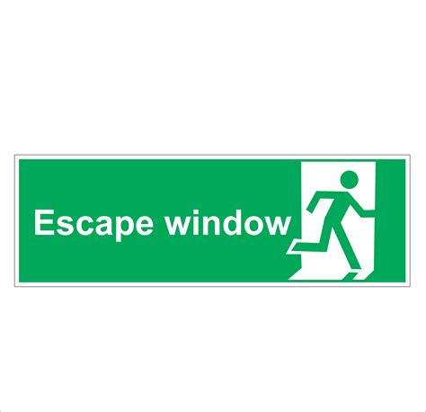 exs  emergency escape window sign benrhodes nigeria limited