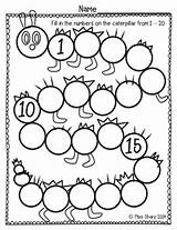 Caterpillar 20 Worksheets Math Numbers Count Kindergarten Counting Preschool Number Worksheet Writing Missing Kg2 Maths Kids Activity Practice Pre Activities sketch template