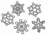 Coloring Snowflake Pages Snowflakes Color Print Kids Printable Bonanza Snow Getdrawings Getcolorings Christmas Choose Board Colorings sketch template