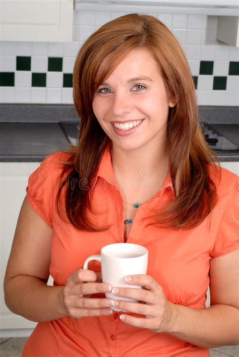 redhead stock image image of college girl nice fresh 3055497