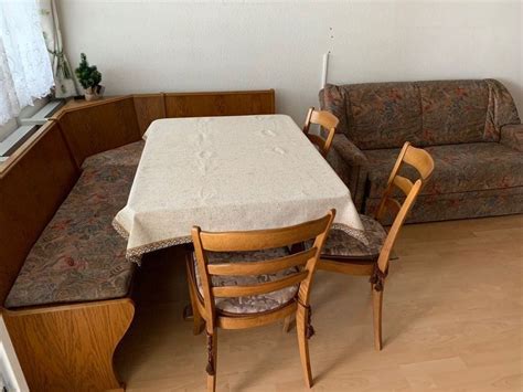 eckbank mit tisch und  stuehlen couch kaufen auf ricardo