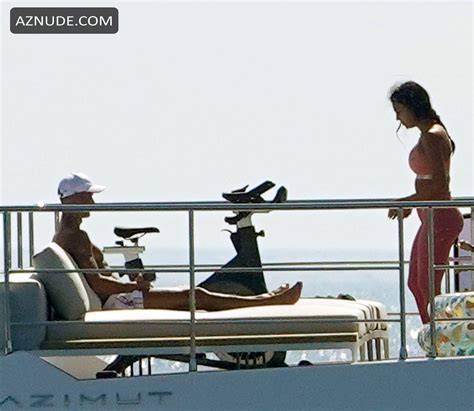 georgina rodriguez and cristiano ronaldo on board his luxury 7m yacht