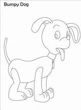 Coloring Ears Pages Dog sketch template