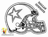 Coloring Pages Cowboys Football Helmet Dallas Nfl Helmets Kids Bay Printable Packers Boys Green Color Book Cowboy Team Print Gif sketch template