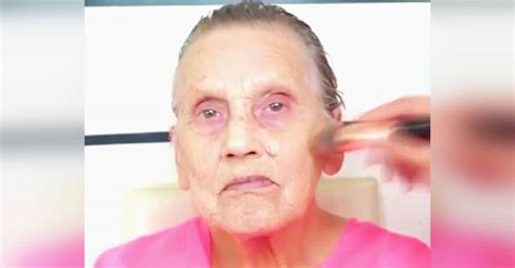 granddaughter gives makeover to transform grandma