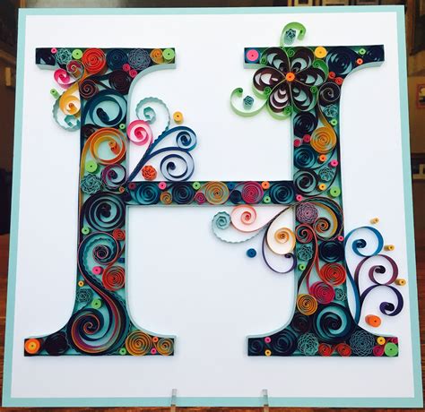 quilled letter  diy quilling crafts paper quilling designs