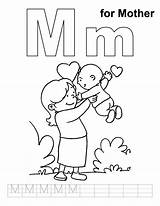 Coloring Mother Pages Letter Alphabet Mom Handwriting Practice Printable Sheet Bestcoloringpages Lovely Sheets Print Color Kids Mothers sketch template