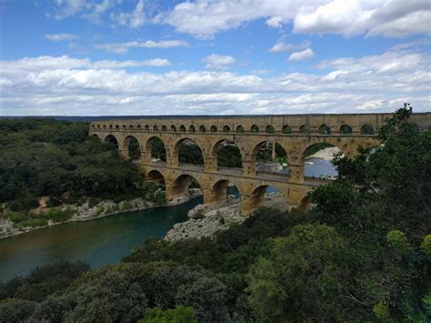 Pont Du Gard In France One Of The Largest Aqueducts Still