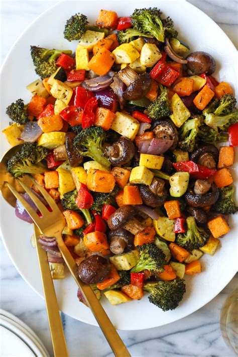 roasted vegetables damn delicious