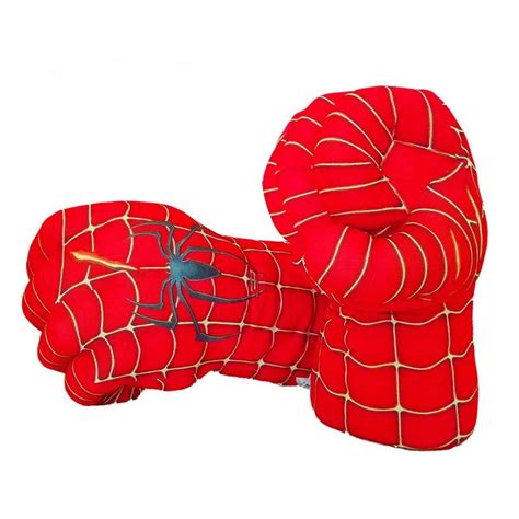 buy spider gloves toy  pair  cartoon boxing gloves