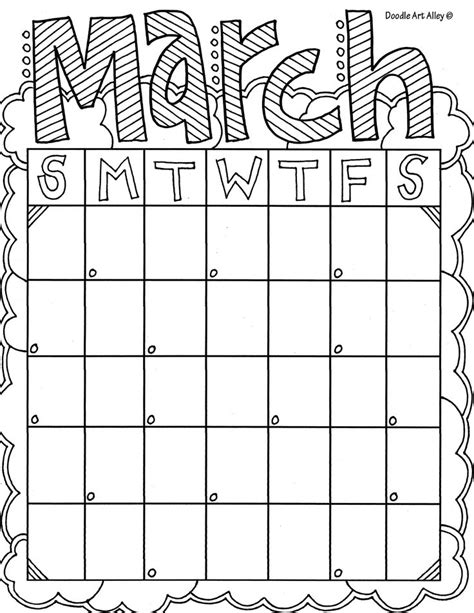 printable calendars images  pinterest adult coloring