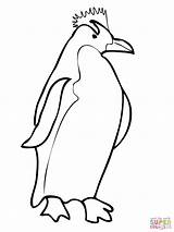 Penguin Coloring Pages Penguins Macaroni Printable King Color Outline Drawing Chinstrap Pittsburgh Clipart African Getcolorings Getdrawings Clipartbest Print Super Colorings sketch template