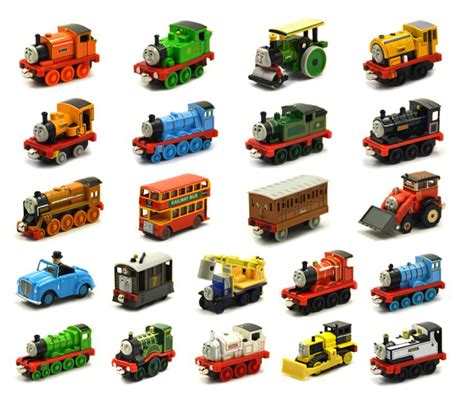10pcs Original Rare Thomas And Friends Die Cast Diecast Metal Trains
