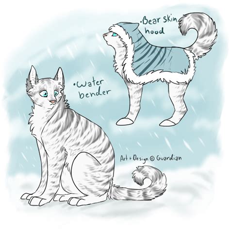 Waterbending Cat Design By Quardie On Deviantart