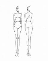 Fashion Drawing Template Templates Sketch Model Sketches Body Illustration Labour Luxury Back Croquis Front Female Clothes Basic Drawings Wordpress Sketching sketch template