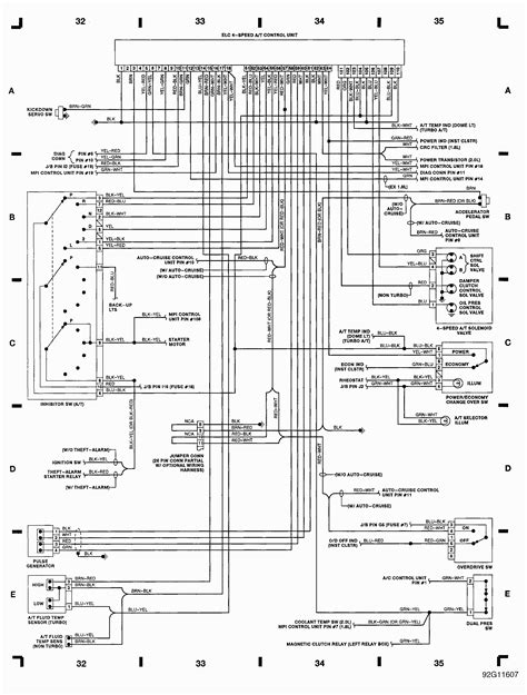 wiring diagram  mitsubishi