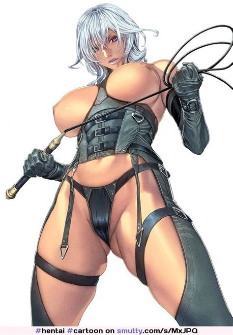 hentai cartoon mistress dominatrix leather whip