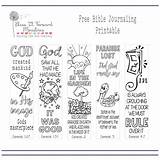 Bible Genesis Journaling Printable Coloring Bookmark Printables Pages Journal Choose Board sketch template