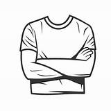 Arms Folded Clipart Objects Clipground sketch template