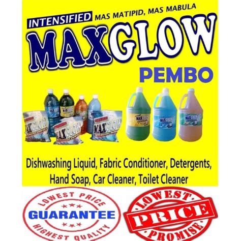 buy    maxglow dishwashing liquid  wholesale promo shopee philippines